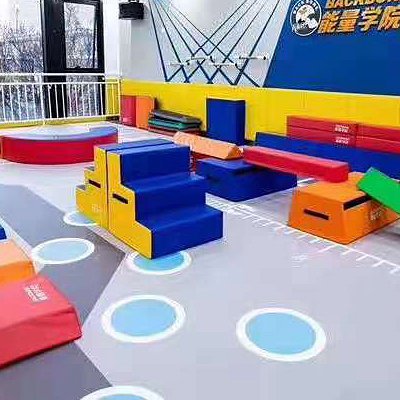 广东优彩定制地板——2.0少儿体能馆彩绘地板